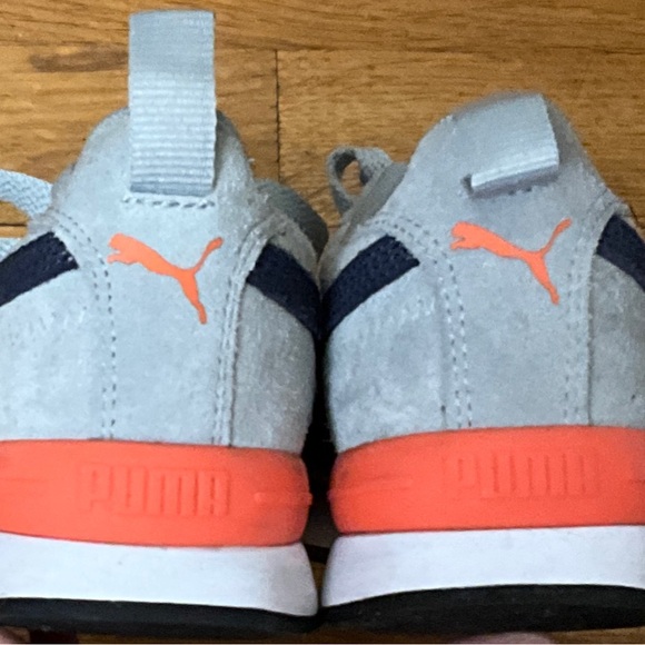 Puma Boys 5C Gray Sneakers - Picture 6 of 8